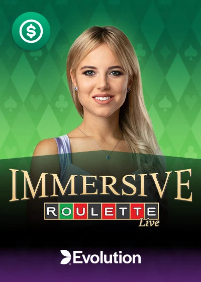 Immersive roulette live - Ruleta americana online